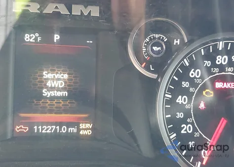 2022 Ram 1500 Tradesman 4X4 6'4 Box из США, поврежденный, VIN 1C6SRFCT5NN426114